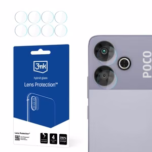 3mk Lens Protection – kameras objektīva aizsargs modelim POCO M6 Plus 5G