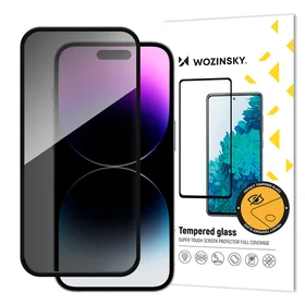 Wozinsky Privātuma stikls ar pretspiegošanas filtru iPhone 16 (m)
