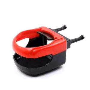 Krūzes turētājs ventilācijas režģim, sarkans