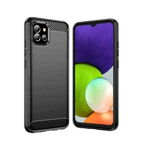 Carbon Case elastīgs apvalks Samsung A03S EU (166.5) melns