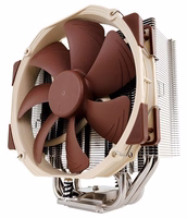 Noctua NH-U14S computer cooling component Processor Cooler 12 cm brūns, Stainless steel