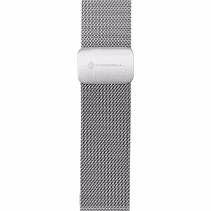 FORCELL F-DESIGN FS11 magnētiskā nerūsējošā tērauda siksniņa SAMSUNG pulkstenim 20 mm sudraba
