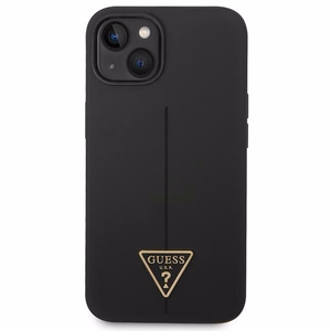 Guess GUHCP14MSLTGK iPhone 14 Plus 6.7" black/black hardcase Silicone Triangle