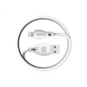 USB kabelis Dudao L4T balts Type-C 200cm