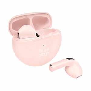 Blue Star (TX3) TWS Bluetooth bezvadu austiņas rozā