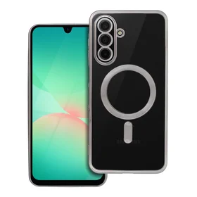 ELECTRO MAG COVER magnētiskais viedtālruņa apvalks, saderīgs ar MagSafe, paredzēts SAMSUNG A26, titāna pelēks