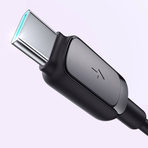 Joyroom Multi-Color Series A14 USB-A / USB-C 3A Cable 1.2 m - Black