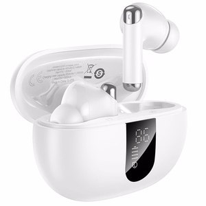 HOCO bezvadu austiņas bluetooth TWS ANC ENC EQ26 baltas