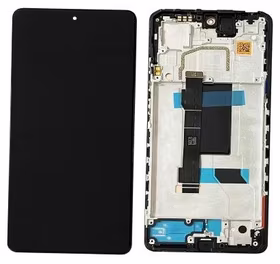 LCD screen Xiaomi Redmi Note 12 Pro 5G/Poco X5 Pro 5G ar touch screen ar frame Midnight Melns original (used Grade B)
