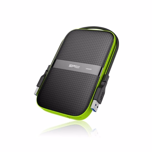 Silicon Power Armor A60 ārējais cietais disks 5000 GB melns, zaļš
