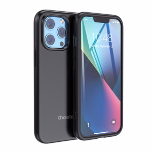 Choetech MFM Aizsargapvalks iPhone 13 Pro Max melns (PC0114-MFM-BK)