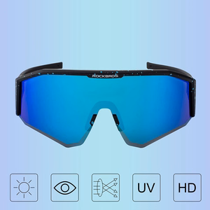 Rockbros SP297 polarizētas riteņbraukšanas brilles - melna