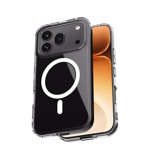 Crong Hybrid Clear Magnetic MagSafe vāciņš ierīcei Honor 600 Pro 5G, caurspīdīgs
