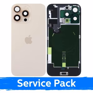 Aizmugurējais vāciņš saderīgs ar Apple iPhone 16 Pro Max / Desert Titanium / (Service Pack)