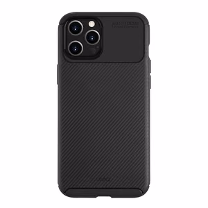 Uniq Hexa apvalks iPhone 12 Pro Max - melns