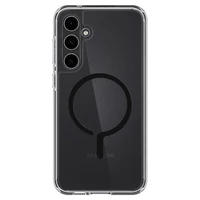Spigen Ultra Hybrid OneTap Ring magnētiskais viedtālruņa apvalks ar MagSafe Samsung Galaxy S23 FE - caurspīdīgs melns