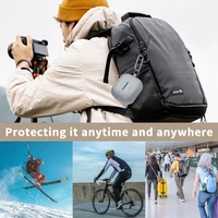 Tech-Protect silikona apvalks ar āķi Samsung Galaxy Buds 3 / 3 Pro - brūna