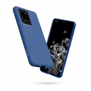 Crong Color Cover vāciņš ierīcei Samsung Galaxy S20 Ultra, zils
