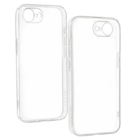 Īpaši plāns 1mm viedtālruņa apvalks Iphone 16e caurspīdīgs