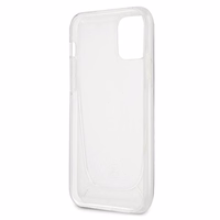 Mercedes Transparent Line viedtālruņa apvalks iPhone 12 mini - caurspīdīgs