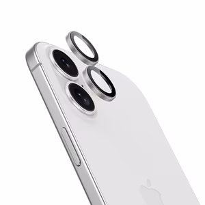 Benks rūdīts stikls DR Sapphire Lens Protector kamerai iPhone 17 (2 lēcas) sudraba