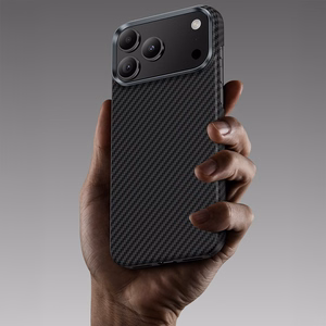 Benks Magnetic Armor Air Kevlar Case Metal Frame 600D (0068) for Iphone 17 Air black