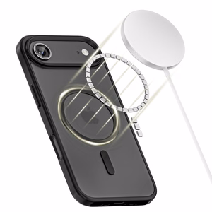 Tech-Protect MagMat Magnētiskais viedtālruņa apvalks iPhone 17 Air - matēts melns