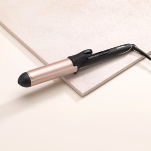 BaByliss C453E 38 mm matu lokšķēres melnā krāsā, rozā krāsā 98.4" (2.5 m)
