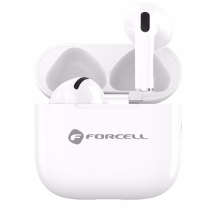 Forcell Core TWS bezvadu austiņas – baltas
