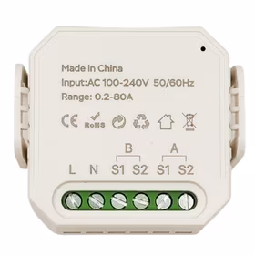 Viedais enerģijas skaitītājs, 2P, 80A, Wi-Fi, Tuya