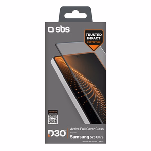 SBS Tempered Glass D3O ar rāmi viedtālrunim Samsung Galaxy S25 Ultra