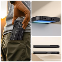 Tech-Protect Kevlar Cam+ maciņš Samsung Galaxy A17 4G / 5G melns