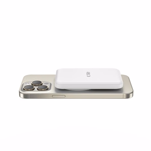 Tech-Protect LifeMag PB10 portatīvais lādētājs ar MagSafe 5000mAh 15W USB-C ports - balta + USB-C kabelis
