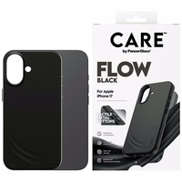 CARE by PanzerGlass Funkcionālais FLOW Magnētiskais viedtālruņa apvalks iPhone 17 - Melns