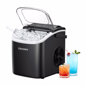Льдогенератор Euhomy IM001, 1.2 l, 12 kg (чёрный)
