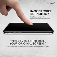 X-ONE Full Cover Extra Strong Matte - iPhone 16 Pro/17/17 Pro - rūdīts stikls 9H