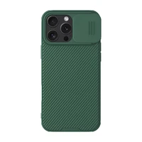 Nillkin CamShield Pro iPhone 16 Pro Max viedtālruņa apvalks (zaļš)