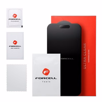 Forcell Matt aizsargstikls - Iphone X / XS / 11 Pro melns