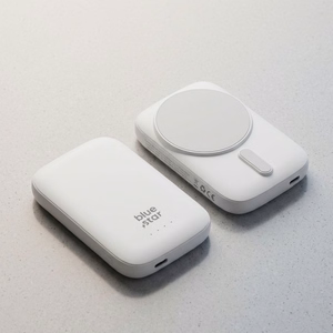 Powerbank saderīgs ar MagSafe Blue Star Slim DG-P8 15W 5000 mAh balts