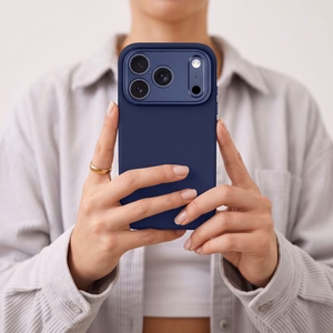 Tech-Protect Uniq MagSafe CC maciņš iPhone 18 Pro Max / 17 Pro Max, tumši zils