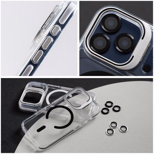 Case for iPhone 17 Pro / 18 Pro Lens Mag Cover compatible with MagSafe white