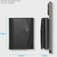 Viedtālruņa apvalks Spigen Valentinus Pro Magnētiskais apvalks - melns