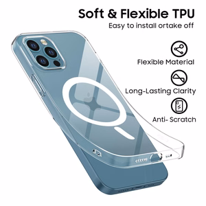 Tech-Protect FlexAir MagSafe Case for iPhone 12 / 12 Pro - Clear