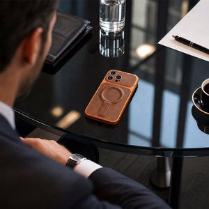 Luxgrip Mag maciņš iPhone 11 oranžs
