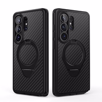 Supcase Cosmo Mag MagSafe Maciņš for Samsung Galaxy S26 Ultra - melns