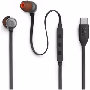 JBL Tune 310C черные проводные наушники