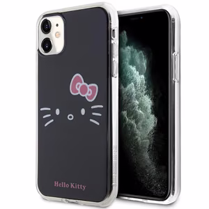 Hello Kitty IML Kitty Face чехол для iPhone 11 / Xr - чёрный