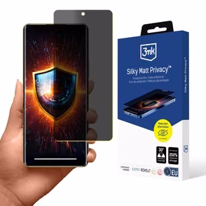3mk Silky Matt Privacy matēta privātuma ekrāna aizsargs Realme 12 Pro / 12 Pro+