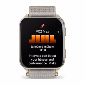 GARMIN Venu X1 viedpulkstenis zeltains/titāns