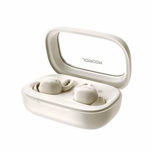 Bezvadu austiņas Joyroom JR-TS1 baltas (Bluetooth 5.3 / trokšņa slāpēšana)